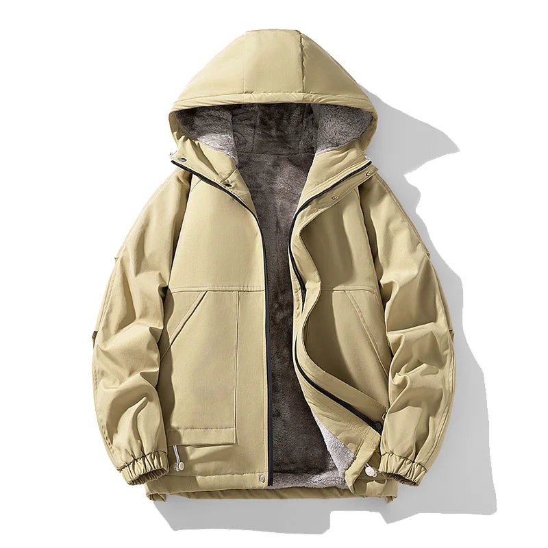Hooded Jacket – Stilren, Bekväm & Funktionell Ytterjacka