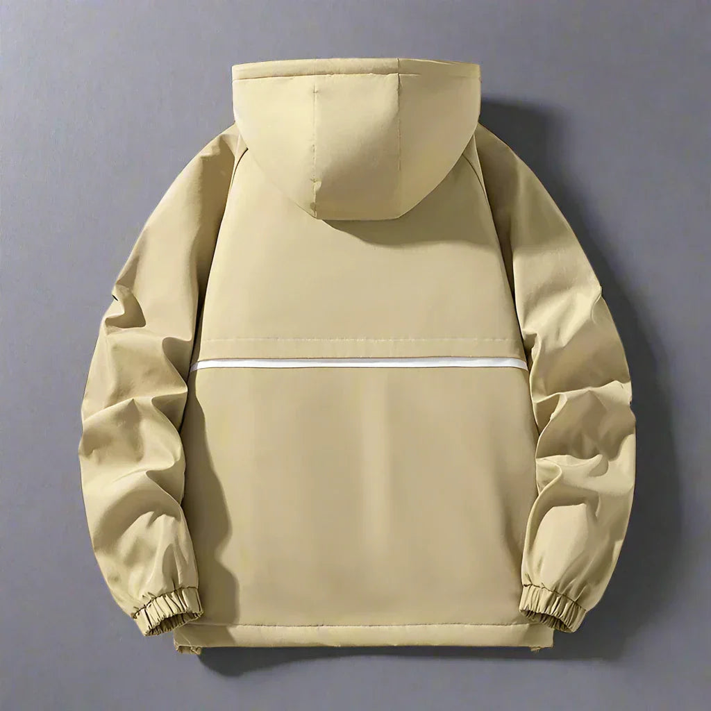 Hooded Jacket – Stilren, Bekväm & Funktionell Ytterjacka